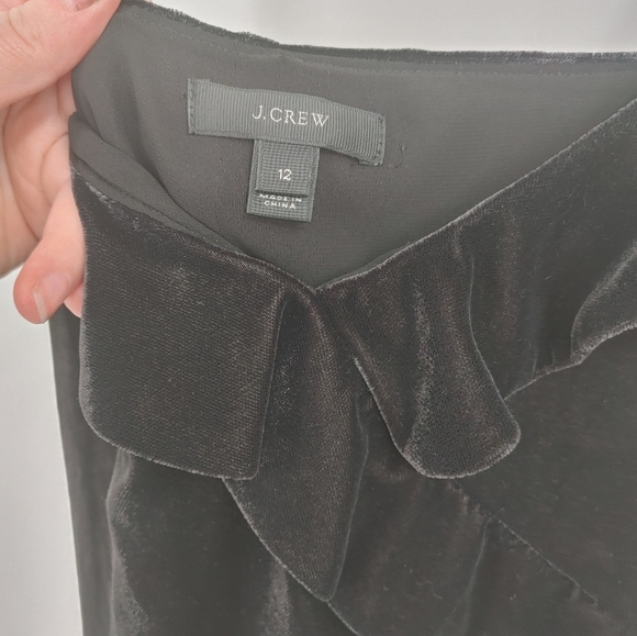 J Crew | velvet tank top - Picture 3 of 5